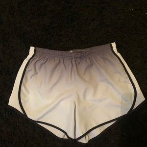 Gray ombré Nike shorts
